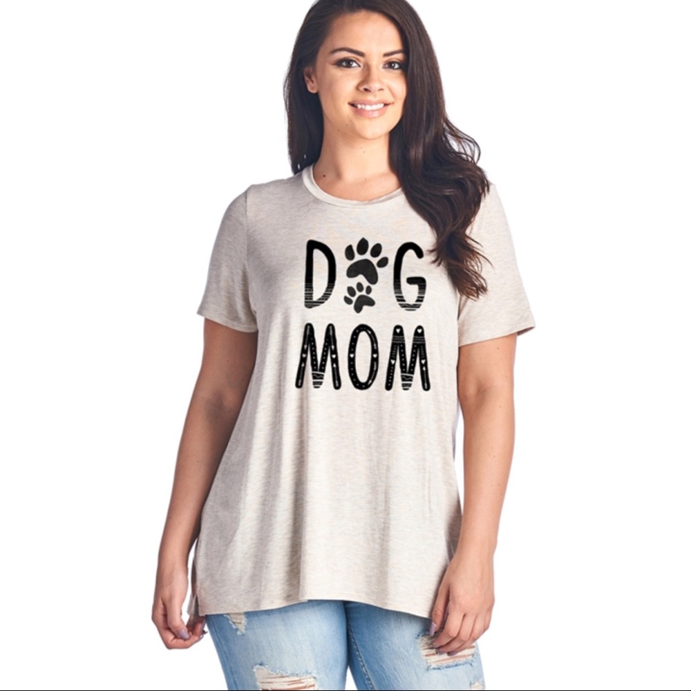 🆕 PLUS SIZE MADE IN USA OATMEAL Tees